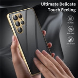 For-Samsung-Galaxy-S24-Ultra-Case-Anti-Spy-Double-Sided-Tempered-Glass-Magnetic-Phone-Cover-Black