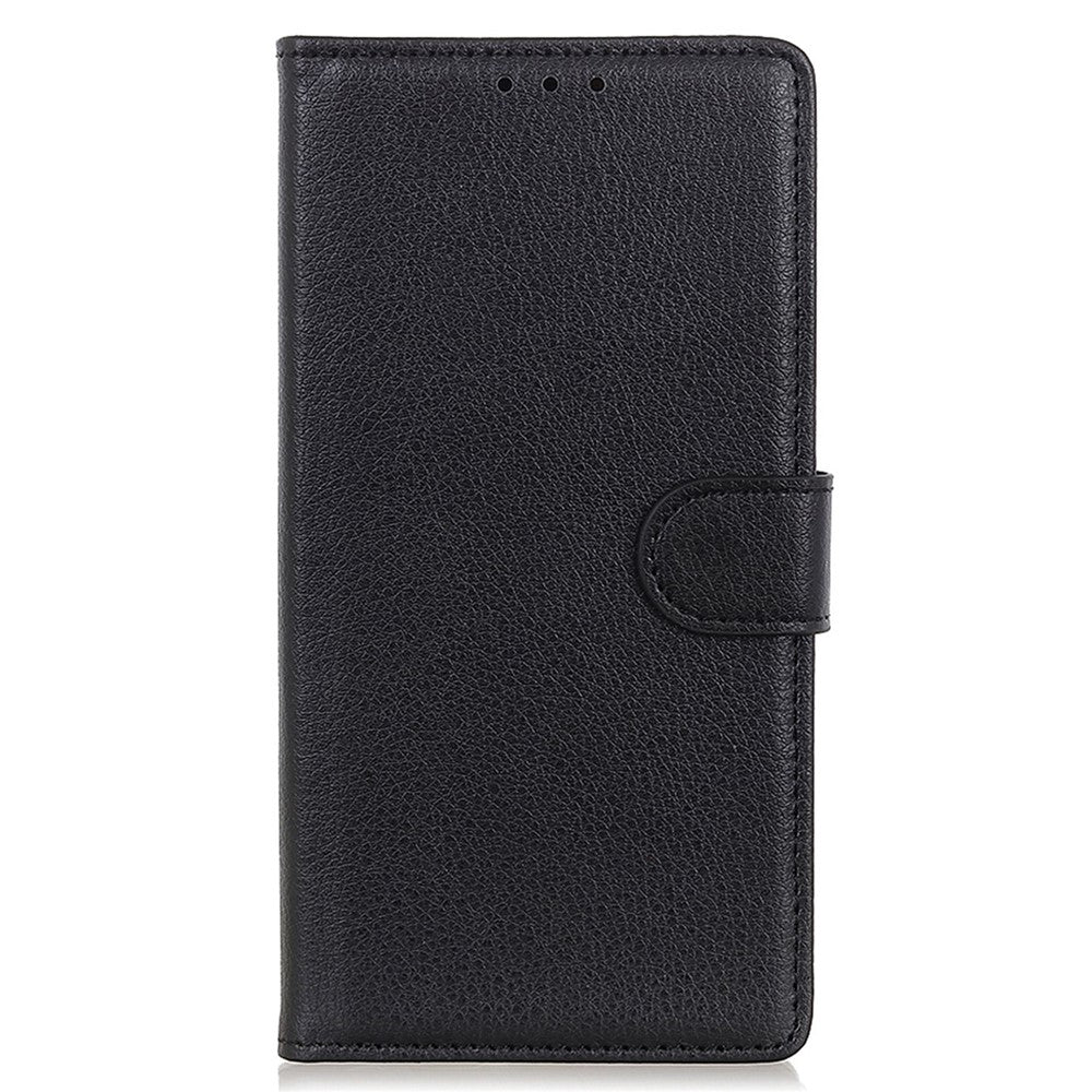 For-Samsung-Galaxy-Xcover7-Leather-Case-Classic-Lychee-Texture-Phone-Wallet-Cover-Black