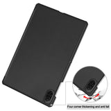 For-Honor-Pad-X8a-Case-Anti-Drop-Leather-Stand-Tablet-Cover-Black