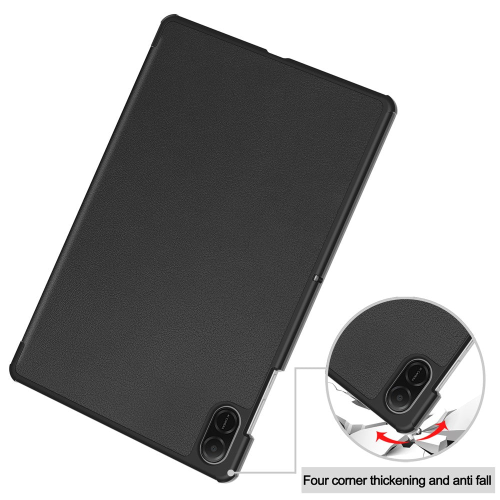 For-Honor-Pad-X8a-Case-Anti-Drop-Leather-Stand-Tablet-Cover-Black