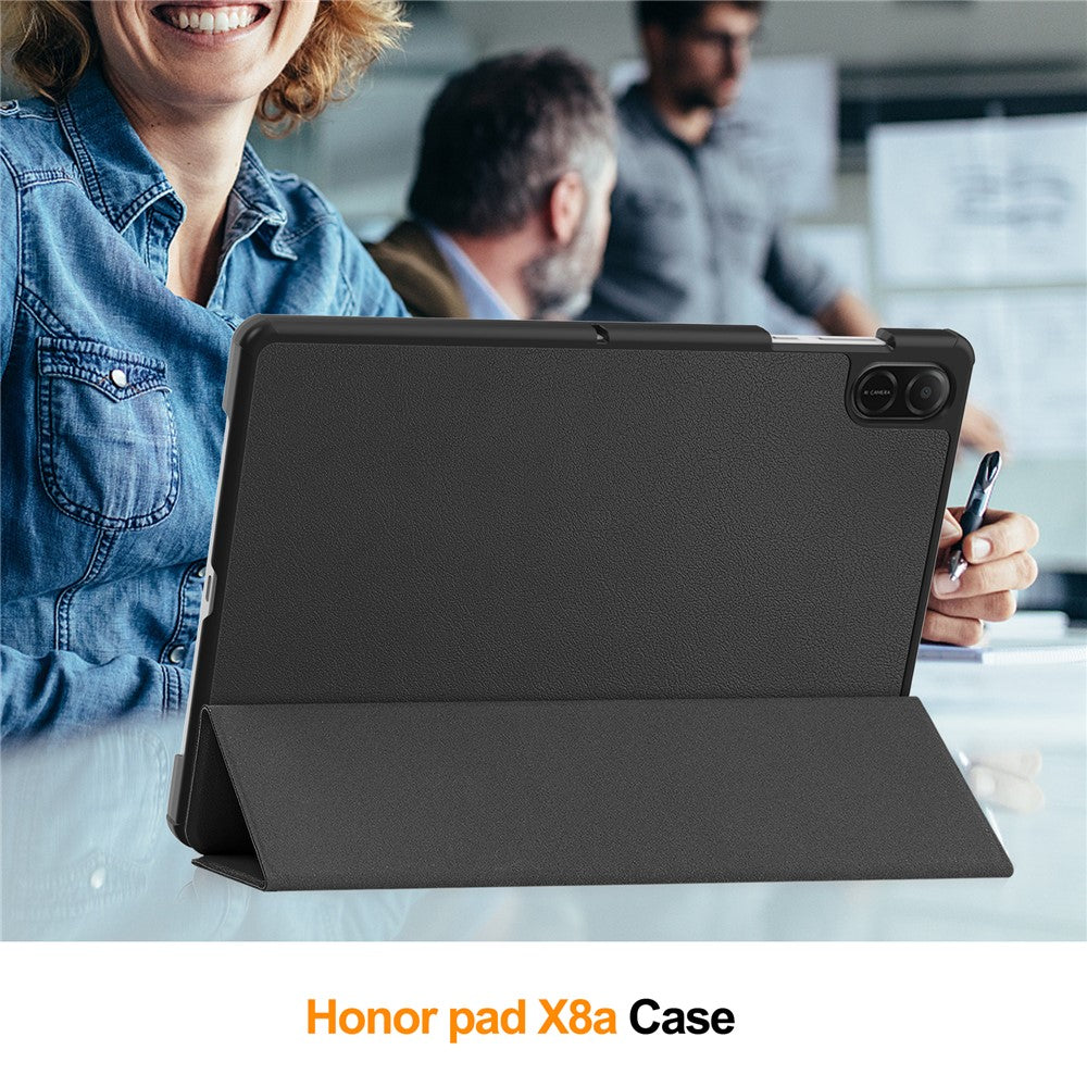 For-Honor-Pad-X8a-Case-Anti-Drop-Leather-Stand-Tablet-Cover-Black