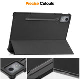 For-Lenovo-Idea-Tab-Pro-Case-Anti-Drop-Leather-Stand-Tablet-Cover-Black