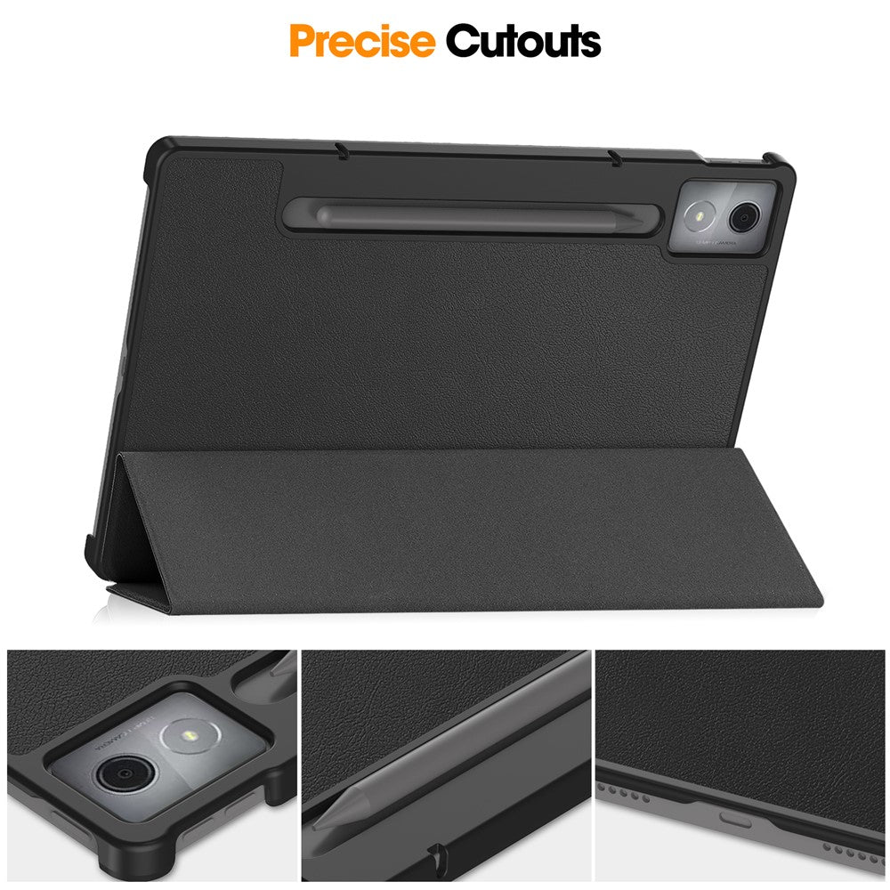 For-Lenovo-Idea-Tab-Pro-Case-Anti-Drop-Leather-Stand-Tablet-Cover-Black