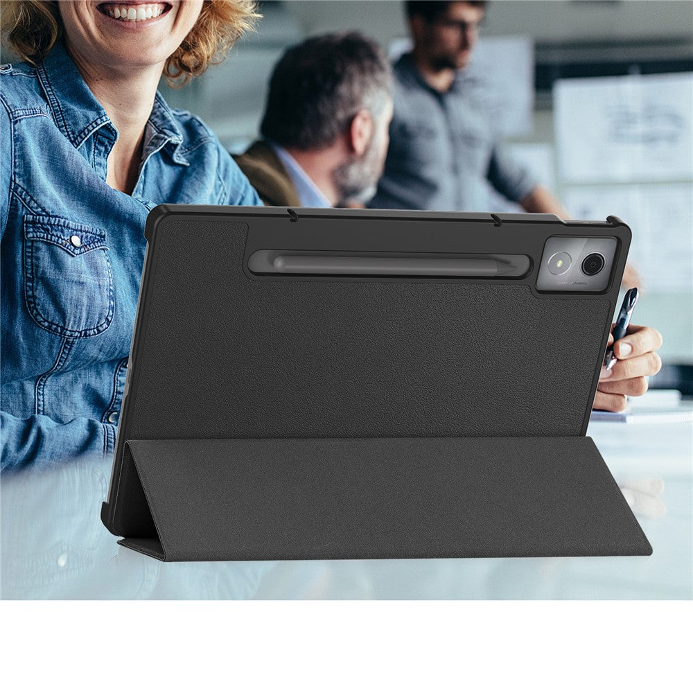 For-Lenovo-Idea-Tab-Pro-Case-Anti-Drop-Leather-Stand-Tablet-Cover-Black
