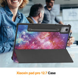 For-Lenovo-Idea-Tab-Pro-Case-Pattern-Print-Leather-Stand-Tablet-Cover-Galaxy