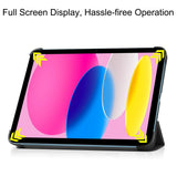 For-iPad-(2025)/10.9-(2022)-Case-Anti-Drop-Leather-Tri-fold-Stand-Tablet-Cover-Black