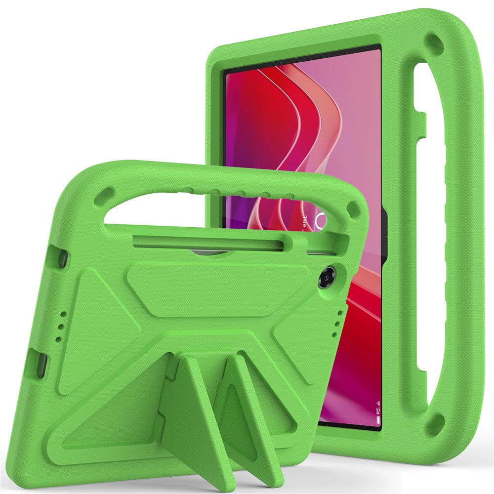 For-Lenovo-Tab-TB311FU-Case-Hand-Grip-Kickstand-Tablet-EVA-Cover-Green