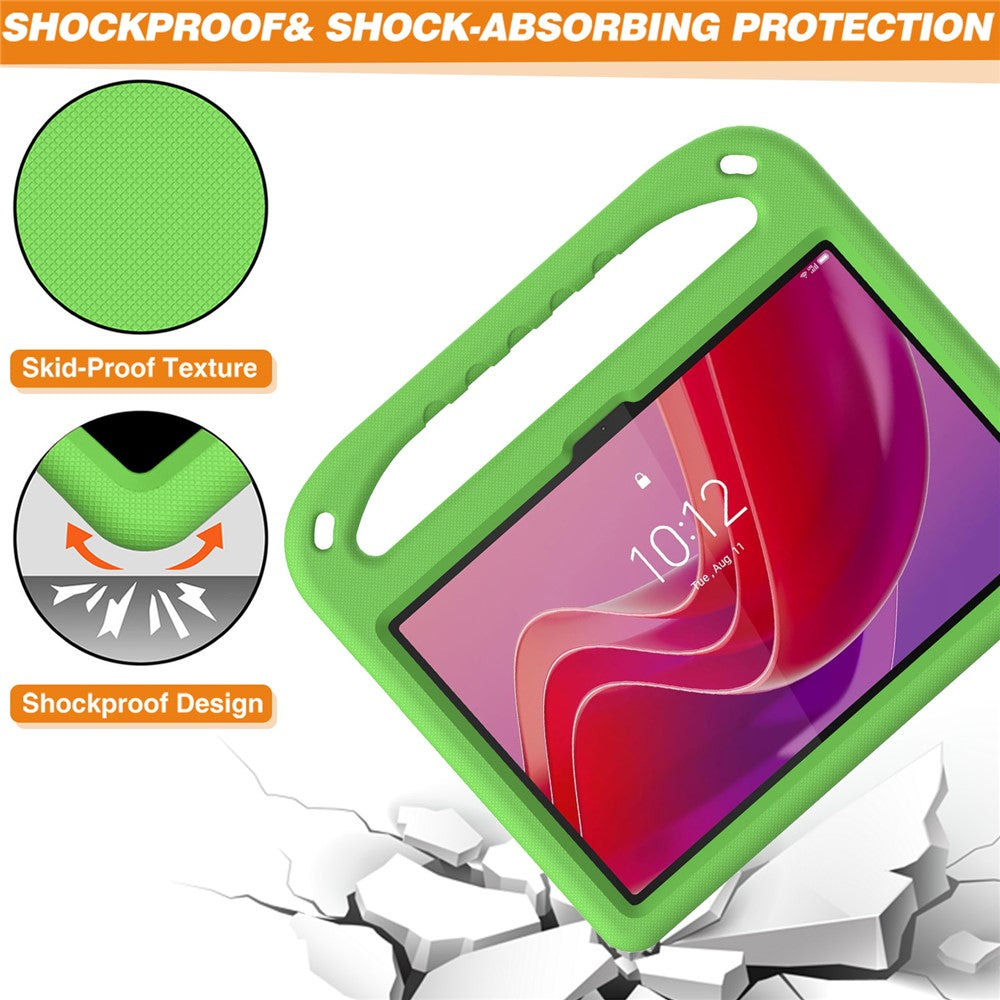 For-Lenovo-Tab-TB311FU-Case-Hand-Grip-Kickstand-Tablet-EVA-Cover-Green