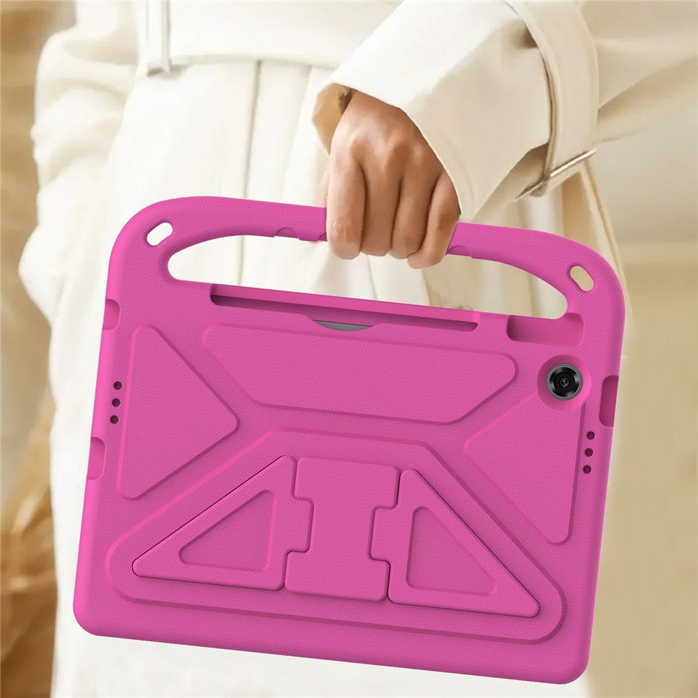 For-Lenovo-Tab-TB311FU-Case-Hand-Grip-Kickstand-Tablet-EVA-Cover-Rose