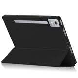 For-Lenovo-Idea-Tab-Pro-/-Xiaoxin-Pad-Pro-12.7-(2025)-Case-PU-Leather-TPU-Back-Trifold-Stand-Tablet-Cover-Black