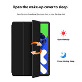 For-Lenovo-Idea-Tab-Pro-/-Xiaoxin-Pad-Pro-12.7-(2025)-Case-PU-Leather-TPU-Back-Trifold-Stand-Tablet-Cover-Black