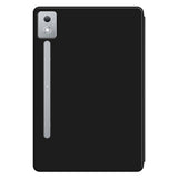 For-Lenovo-Idea-Tab-Pro-/-Xiaoxin-Pad-Pro-12.7-(2025)-Case-PU-Leather-TPU-Back-Trifold-Stand-Tablet-Cover-Black