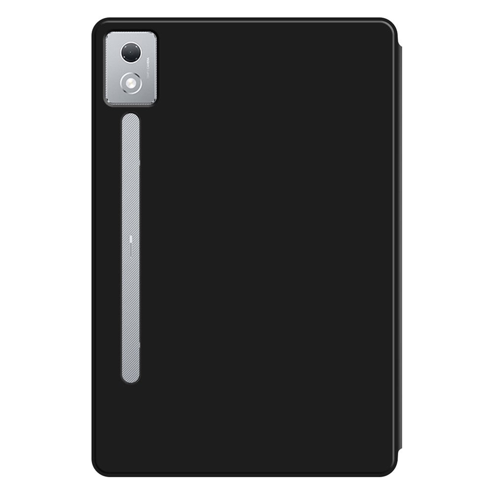For-Lenovo-Idea-Tab-Pro-/-Xiaoxin-Pad-Pro-12.7-(2025)-Case-PU-Leather-TPU-Back-Trifold-Stand-Tablet-Cover-Black