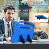 For-Lenovo-Idea-Tab-Pro-(TB-373FU)-Case-EVA-Tablet-Cover-with-Handle-Kickstand-Children-Friendly-Blue