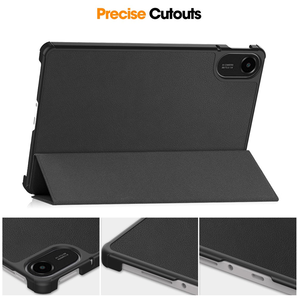 For-Xiaomi-Redmi-Pad-2-Case-Anti-Drop-Leather-Stand-Tablet-Cover-Black