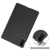For-Xiaomi-Redmi-Pad-2-Case-Anti-Drop-Leather-Stand-Tablet-Cover-Black