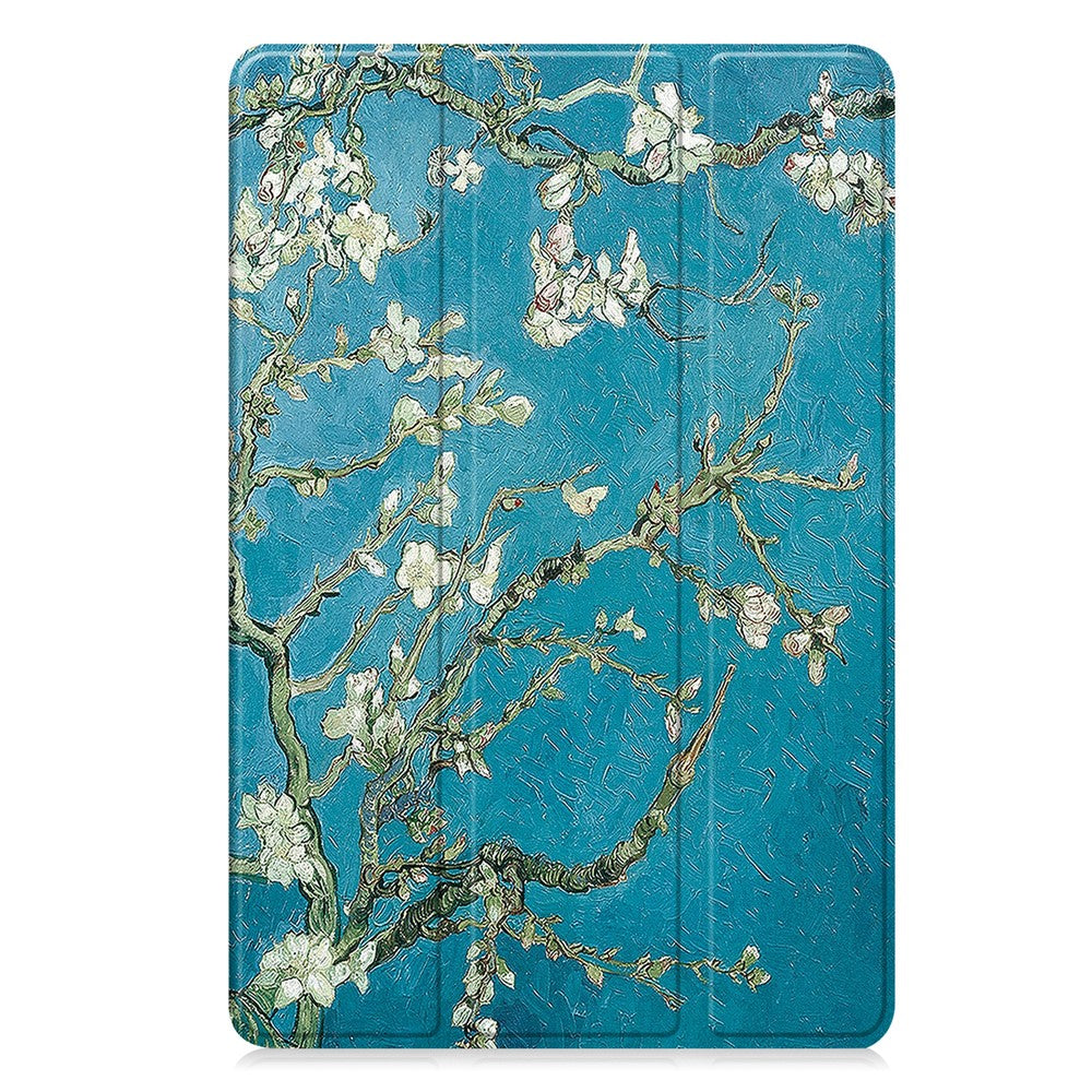 For-Lenovo-Idea-Tab-/-Xiaoxin-Pad-11-2025-Case-Pattern-Print-Leather-Stand-Tablet-Cover-Apricot