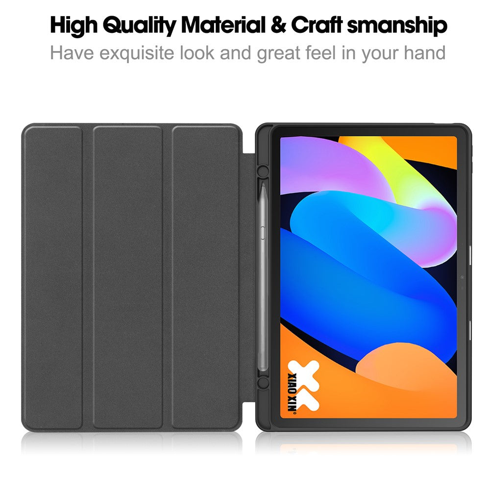 For-Lenovo-Idea-Tab-/-Xiaoxin-Pad-11-2025-Stand-Case-Shock-Absorbent-Leather-Tablet-Cover-with-Pen-Slot-Dark-Blue
