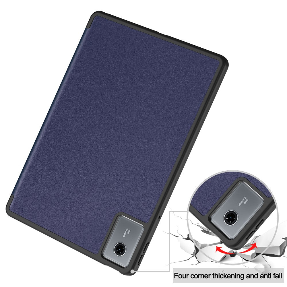 For-Lenovo-Idea-Tab-/-Xiaoxin-Pad-11-2025-Stand-Case-Shock-Absorbent-Leather-Tablet-Cover-with-Pen-Slot-Dark-Blue