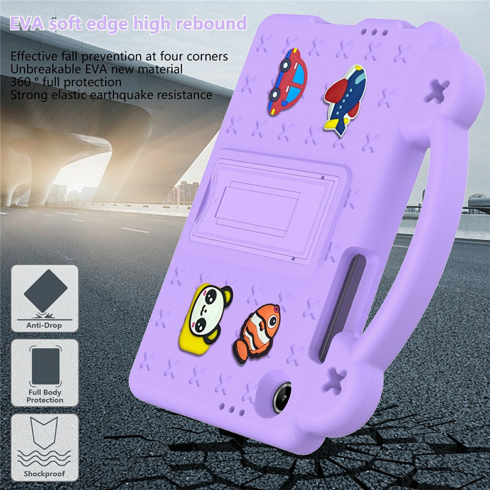For-Lenovo-Tab-K9-/-Tab-One-Case-Kids-EVA-Tablet-Cover-Purple