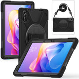 For-Xiaomi-Redmi-Pad-2-Kickstand-Case-TPU-PC-Silicone-Tablet-Cover-with-Shoulder-Strap-Black