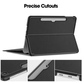 For-Microsoft-Surface-Pro-12inch-Case-PU-Leather-Folding-Stand-Folio-Tablet-Cover-Black