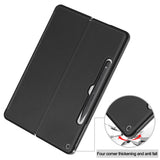 For-Microsoft-Surface-Pro-12inch-Case-PU-Leather-Folding-Stand-Folio-Tablet-Cover-Black