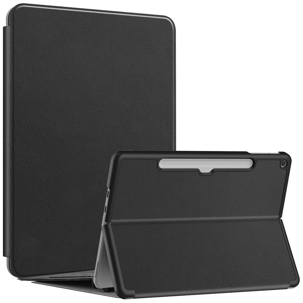 For-Microsoft-Surface-Pro-12inch-Case-PU-Leather-Folding-Stand-Folio-Tablet-Cover-Black