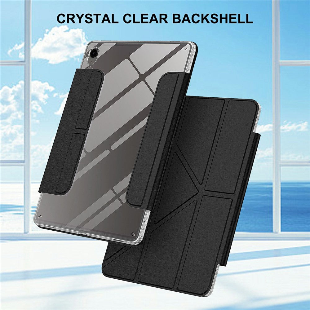 Tablet-Case-For-Samsung-Galaxy-Tab-S10-Lite-/-S10-FE-/-S9-FE-/-S9-Stand-Magnetic-Detachable-PU-Leather-Cover-with-Auto-Wake-/-Sleep-Black