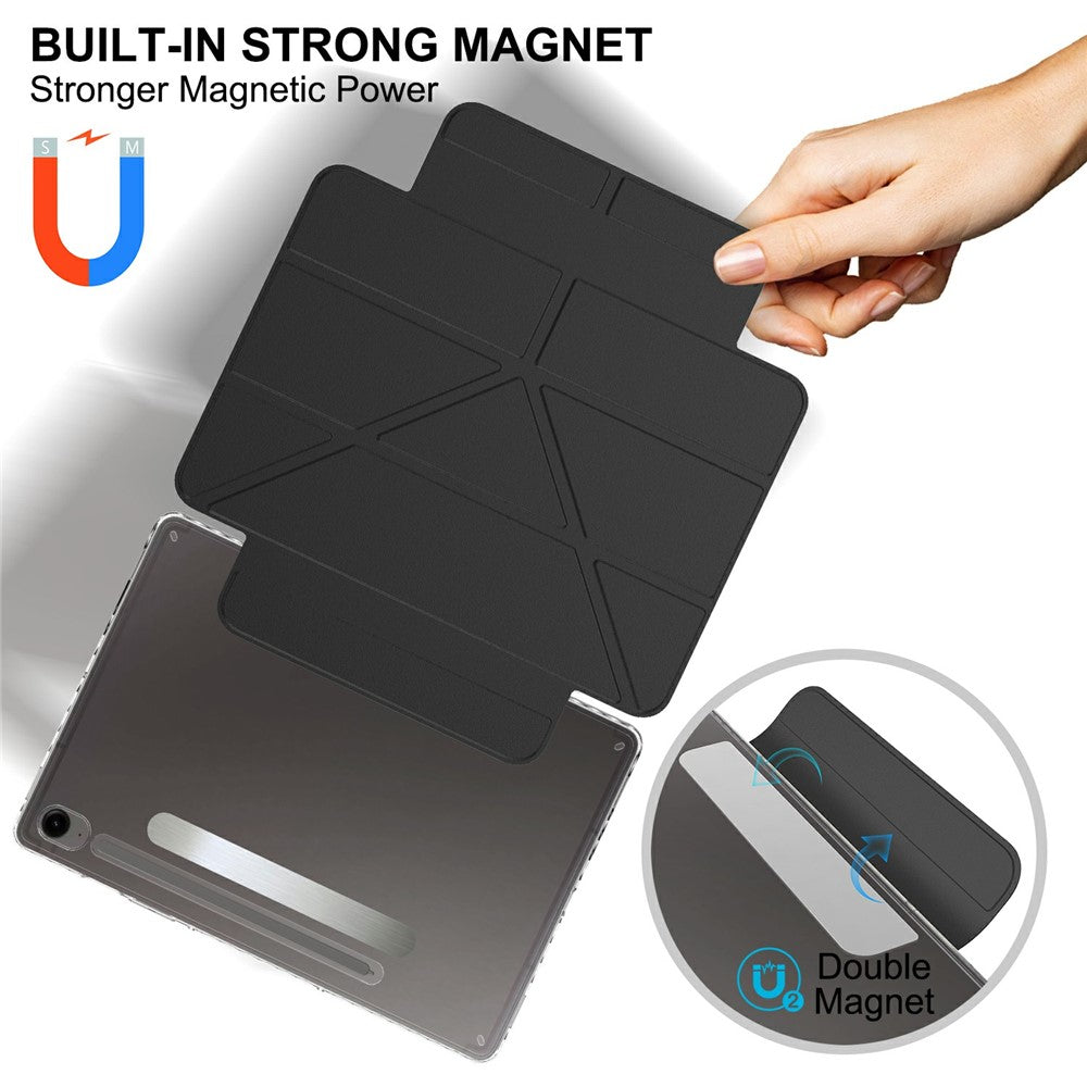 Tablet-Case-For-Samsung-Galaxy-Tab-S10-Lite-/-S10-FE-/-S9-FE-/-S9-Stand-Magnetic-Detachable-PU-Leather-Cover-with-Auto-Wake-/-Sleep-Black