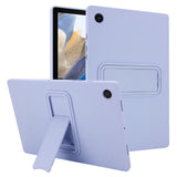 For-Samsung-Galaxy-Tab-A8-10.5-(2022)-/-(2021)-Case-TPU-+-PC-Skin-Friendly-Kickstand-Tablet-Cover-Light-Purple