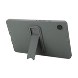 For-Samsung-Galaxy-Tab-A9-Case-TPU-+-PC-Skin-Friendly-Kickstand-Tablet-Cover-Grey