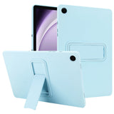 For-Samsung-Galaxy-Tab-A9+-Case-TPU-+-PC-Skin-Friendly-Kickstand-Tablet-Cover-Baby-Blue
