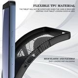 For-Samsung-Galaxy-Tab-A9+-Case-Pattern-Printing-Slim-Soft-TPU-Tablet-Cover-Blue-Butterfly