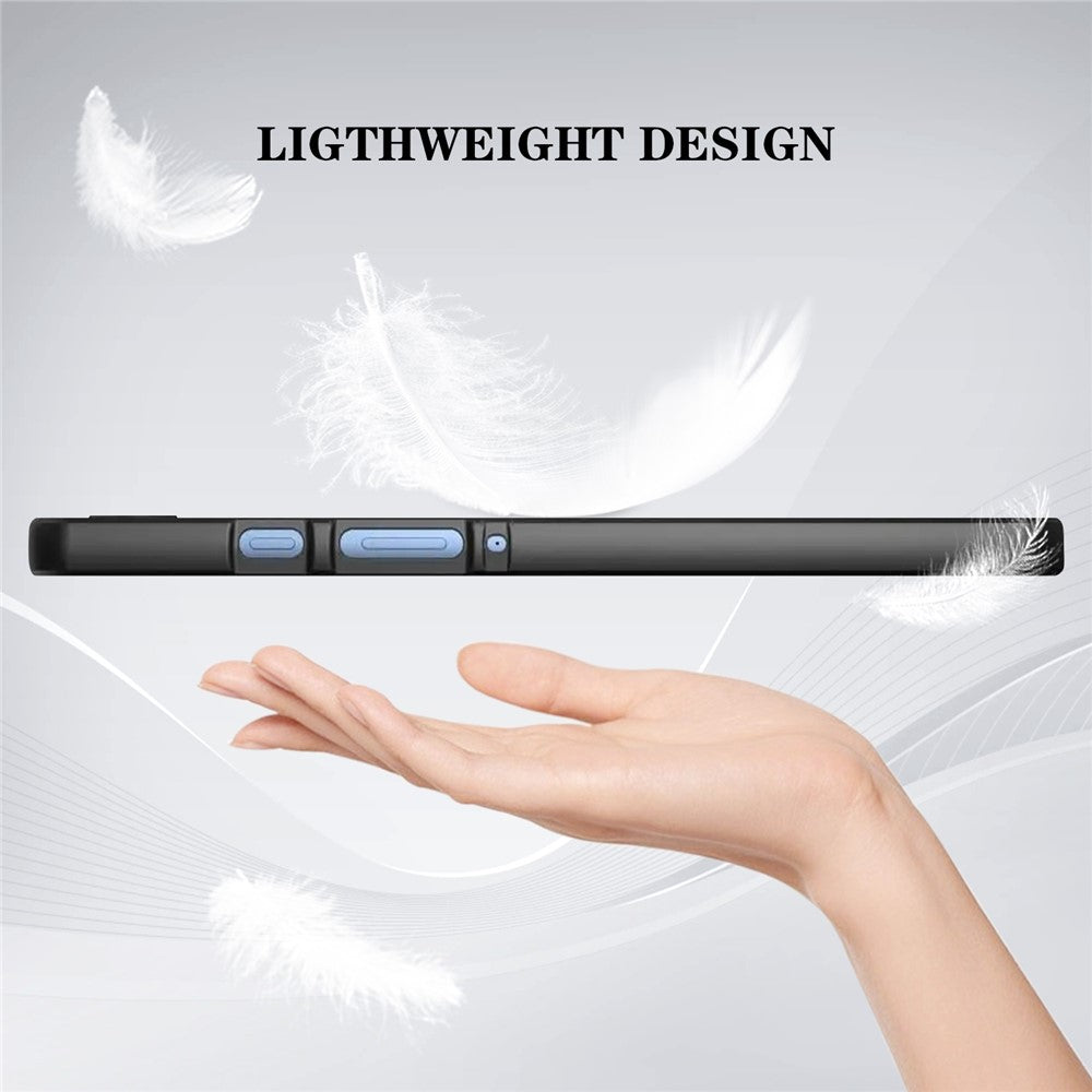 For-Samsung-Galaxy-Tab-A9+-Case-Pattern-Printing-Slim-Soft-TPU-Tablet-Cover-Blue-Butterfly