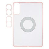 For-Honor-Pad-GT-/-V9-Case-Folding-Stand-Magnetic-Leather-Tablet-Cover-with-Lens-Frames-Pink