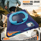 For-Xiaomi-Pad-7S-Pro-12.5-/-6S-Pro-12.4-Case-Kickstand-TPU-+-PC-+-Silicone-Tablet-Cover-Navy-Blue