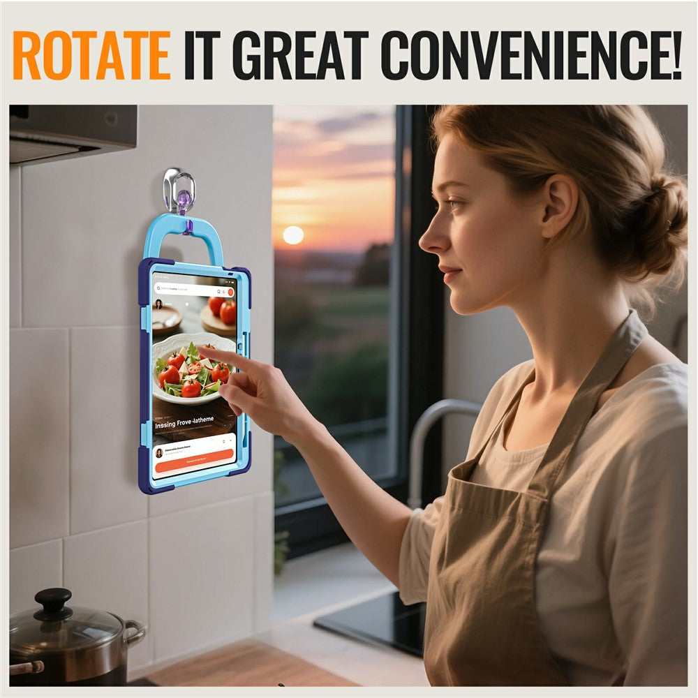 For-Xiaomi-Pad-7S-Pro-12.5-/-6S-Pro-12.4-Case-Kickstand-TPU-+-PC-+-Silicone-Tablet-Cover-Navy-Blue