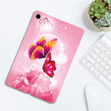 For-Samsung-Galaxy-Tab-A11+-Case-Pattern-Printing-Slim-Soft-TPU-Tablet-Cover-Pink-Butterfly