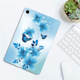 For-Samsung-Galaxy-Tab-A11+-Case-Pattern-Printing-Slim-Soft-TPU-Tablet-Cover-Blue-Butterfly