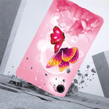 For-Samsung-Galaxy-Tab-A11-/-A9-Case-Pattern-Printing-Slim-Soft-TPU-Tablet-Cover-Pink-Butterfly