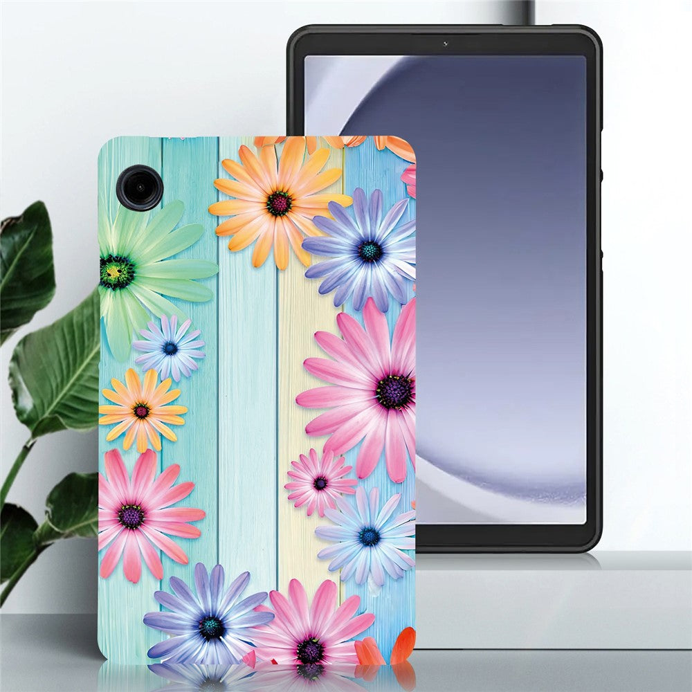 For-Samsung-Galaxy-Tab-A11-/-A9-Case-Pattern-Printing-Slim-Soft-TPU-Tablet-Cover-Sunflower
