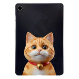 For-Samsung-Galaxy-Tab-A11+-Case-Pattern-Printing-Slim-TPU-Tablet-Protective-Cover-Shorthair-Cat