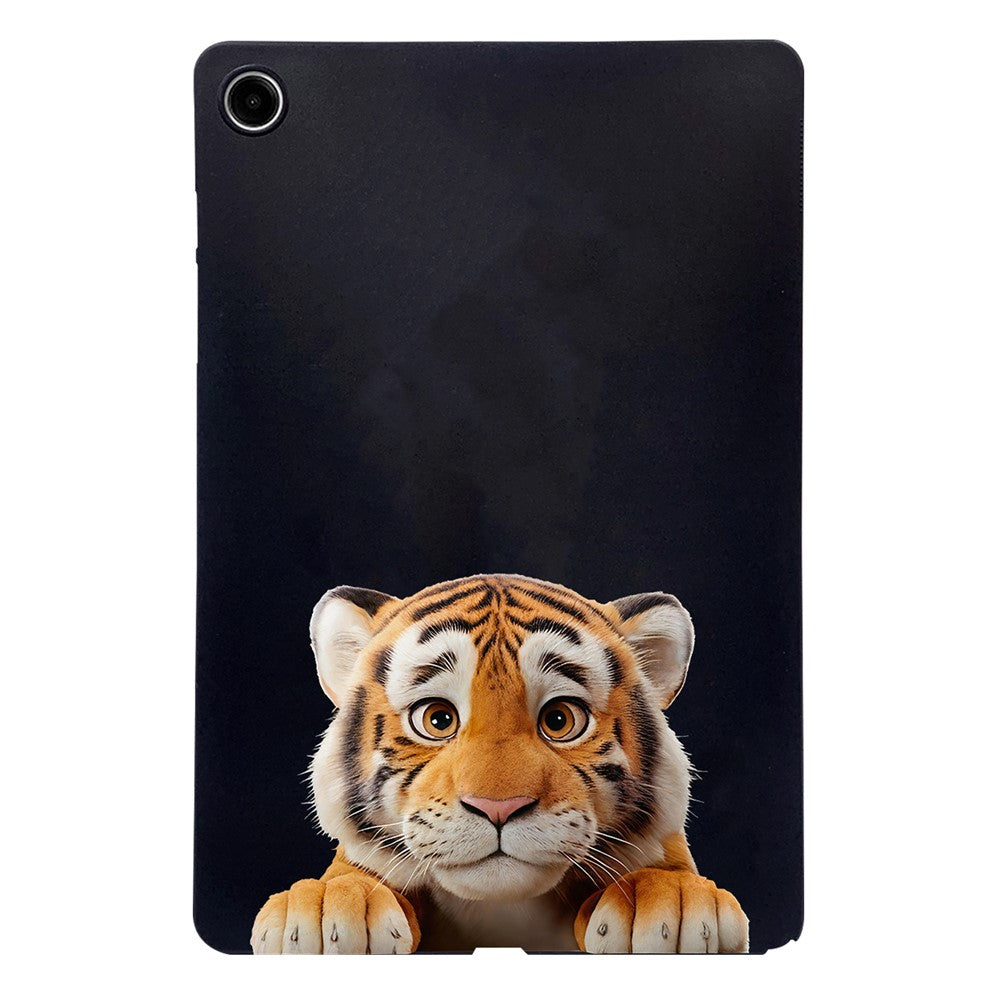 For-Samsung-Galaxy-Tab-A11+-Case-Pattern-Printing-Slim-TPU-Tablet-Protective-Cover-Little-Tiger