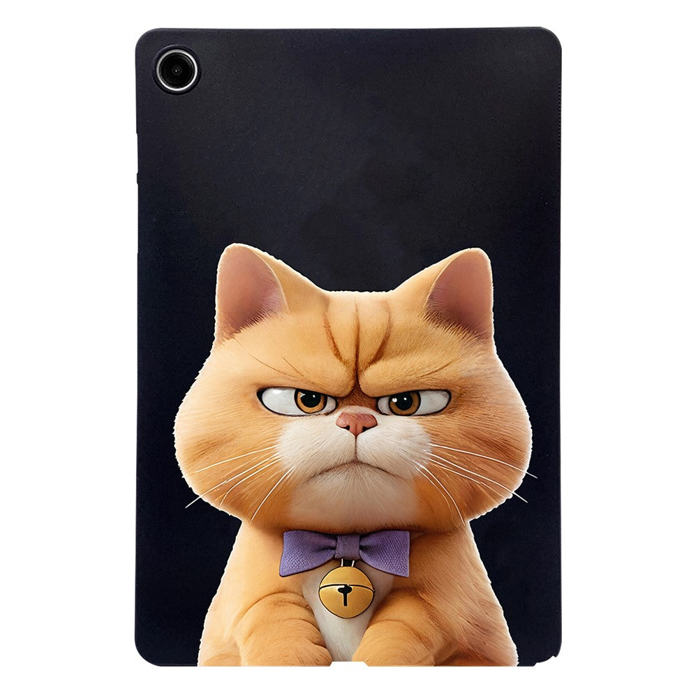 For-Samsung-Galaxy-Tab-A11+-Case-Pattern-Printing-Slim-TPU-Tablet-Protective-Cover-Garfield-Cat