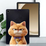 For-Samsung-Galaxy-Tab-A11+-Case-Pattern-Printing-Slim-TPU-Tablet-Protective-Cover-Garfield-Cat