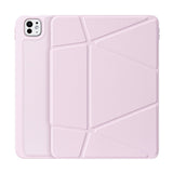 DUX-DUCIS-Vers-Series-For-iPad-Pro-11-(2024)-Tablet-Case-Multi-function-Folding-Stand-Leather-Cover-Pink