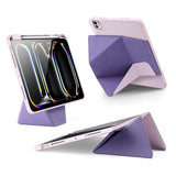 DUX-DUCIS-Vers-Series-For-iPad-Pro-11-(2024)-Tablet-Case-Multi-function-Folding-Stand-Leather-Cover-Pink