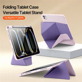 DUX-DUCIS-Vers-Series-For-iPad-Pro-11-(2024)-Tablet-Case-Multi-function-Folding-Stand-Leather-Cover-Pink