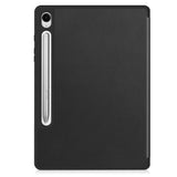 For-Samsung-Galaxy-Tab-S10-Lite-Stand-Case-Shock-Absorbent-Leather-Tablet-Cover-with-Pen-Slot-Black